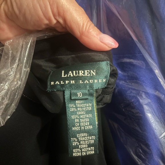 Ralph Lauren Black Halter Midi Dress - Picture 4 of 4